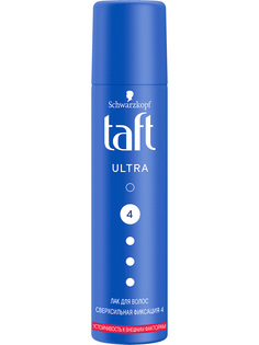 Лак для укладки волос Taft Ultra сверхсильная фиксация 4, 75 мл