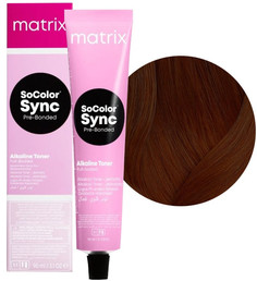 Краска для волос Matrix Color Sync 6Bc темный блондин коричнево-медный 90 мл