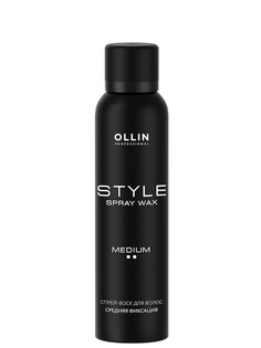 Спрей-воск для волос Ollin Professional средней фиксации 150мл
