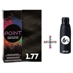 Крем-краска для волос POINT 1.77 и крем-окислитель 6%
