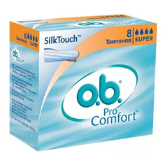 Тампоны O.b. ProComfort super 8 шт