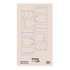 Наклейки для ногтей Pink Up Decor 3D 877