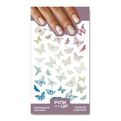 Наклейки для ногтей Pink Up Butterfly 856