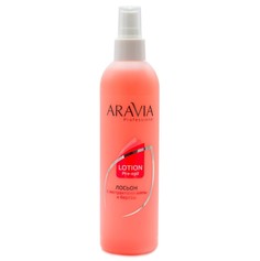Лосьон перед депиляцией Aravia Professional с мятой и березой 300 мл