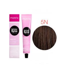 Краска Matrix SoColor Sync 5N светлый шатен 90 мл