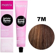 Краска Matrix SoColor Sync 7M блондин мокка 90мл