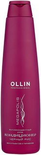 Кондиционер Ollin Professional MEGAPOLIS на основе черного риса 300мл