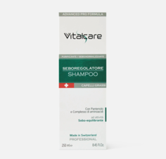 Шампунь для регуляции сальных желез Vitalcare Swiss 250 мл