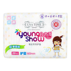 Прокладки ежедневные Young Show USA time 160 мм 25 шт