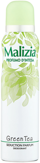 Дезодорант Malizia Profumo D’Intesa аэрозольный, женский, Green tea, 150 мл