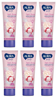 Крем для рук Aura beauty тонизирующий туба 75мл 6шт