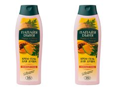 Гель для душа Iris Aroma Line, Папайя и дыня, 400 мл, 2 шт.