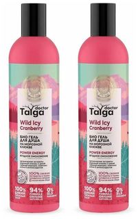 Гель для душа Natura Siberica Doctor Taiga Bio, Ягодное омоложение, 400 мл, 2 шт.