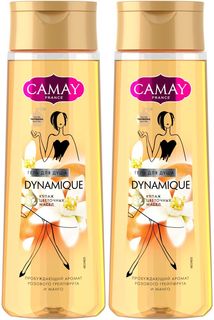 Гель для душа Camay Dynamique Розовый грейпфрут, 250мл, 2шт