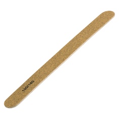 Пилка IRISK professional овальная корундовая тонкая на деревянной основе, 100/180