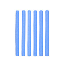 Бигуди Папильотки арт. 1815 дл. 18 см диам. 1,5 см 6 шт синий No Brand