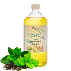 Массажное масло для тела "Зеленый чай" Verana натуральное 1 л