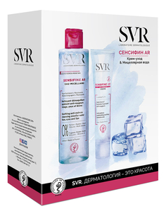 Набор для лица SVR Sensifine AR мицеллярная вода 200мл + крем-уход 40мл