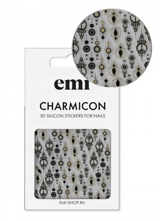 Наклейки для дизайна ногтей E.Mi №214 Фигурные узоры EMI