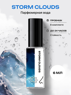 Парфюмерная вода Библиотека ароматов Грозовые облака, 6 мл
