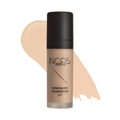 Тон-консилер Incos Concealer and Foundation 2in1 01/светло-бежевый