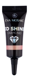 Глиттер для лица 7 мл Eva Mosaic 3D Shine Diamond Glitter Хамелеон