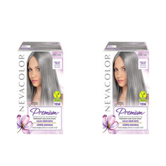 Стойкая крем-краска для волос Nevacolor Premium Дымчато-серый 2 шт.
