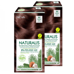 Стойкая крем-краска для волос Naturalis Vegan 4.4 Кофейный каштан 2 шт.