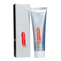 Гелевая зубная паста Consly Total White отбеливающая, с фтором, 105 г