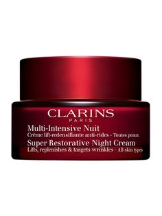 Крем для лица CLARINS SUPER MULTI-INTENSIVE RESTORATIVE NIGHT CREAM FOR ALL SKIN TY, 50 мл