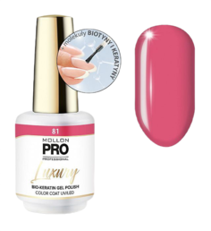 Гель-лак Mollon Pro Luxury Color Coat №81 Wildberry Muffin 8 ml