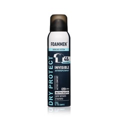 Дезодорант-антиперспирант Foammen Dry Protect Invisible мужской 48H 150мл