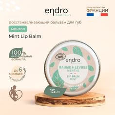 Восстанавливающий бальзам для губ Endro Mint Lip Balm 15 мл