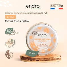 Восстанавливающий бальзам для губ Endro Citrus fruits Balm 15 мл