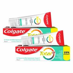 Комплект Зубная паста Colgate TOTAL Профессиональная Чистка гель 125 мл х 2 шт