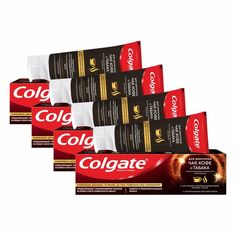 Комплект Зубная паста Colgate Чай кофе табак 75 мл х 4 шт