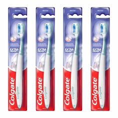 Комплект Зубная щетка Colgate Extra Density жесткая 4 шт