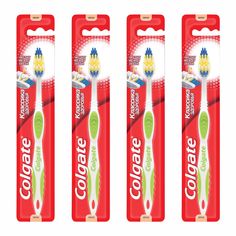 Комплект COLGATE Зубная щетка Классика Здоровья мягкая 4 шт