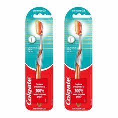Комплект COLGATE Зубная щетка ШЕЛКОВЫЕ НИТИ ультрамягкая 2 шт