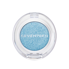 Тени Seventeen для век компактные металлик Silky Shadow Metallic 04 Бирюзовый