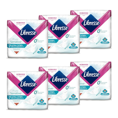 Прокладки гигиенические Libresse Ultra Pure Sensitive Супер 42 шт х 6 уп