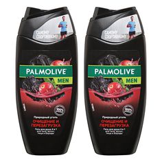Комплект Мужской гель для душа Palmolive Men Очищение и Перезагрузка 4в1 500 мл х 2 шт