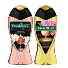 Набор гелей для душа Palmolive Роскошь Масел Инжир и Орхидея и Макадамия и Пион по 250мл