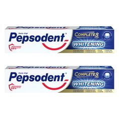 Комплект Зубная паста Pepsodent Комплекс 8 Отбеливание 75 г х 2 шт