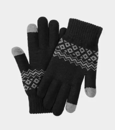 Перчатки Xiaomi для сенсорных экранов FO Touch Wool Gloves черные 9.5