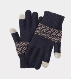 Перчатки Xiaomi для сенсорных экранов FO Touch Wool Gloves синие 9.5