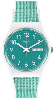 Наручные часы женские Swatch POOL LIGHT GW714 бирюзовые