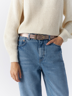 Ремень женский U.S. POLO Assn. a082sz016ayck22as505_vr172_115 коричневый, р. 115 см