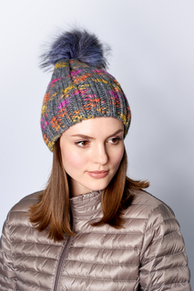 Шапка женская Baon B349537 серая р 56