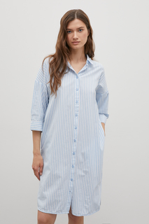 Платье женское Finn Flare FSC110212 голубое M